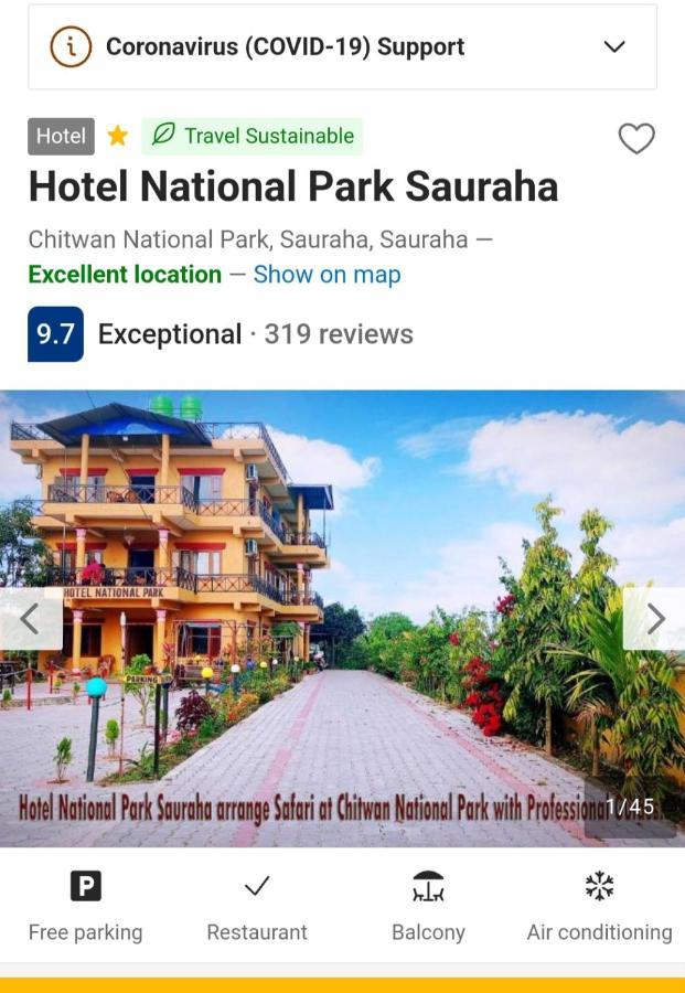 Hotel National Park- A Peaceful Family Home Where You Can Stay Peace And Enjoy And Organize The Wildlife Safari Читван Экстерьер фото
